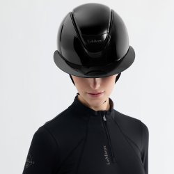 LeMieux Verv Ridehjelm Glossy Sort