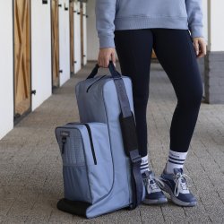 LeMieux SS26 St�vletaske m. Hjelmopbevaring Powder Blue