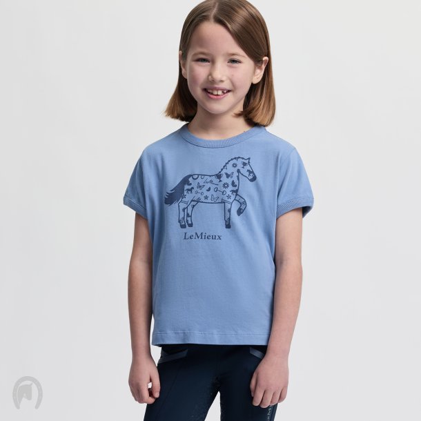 LeMieux SS26 Mini Alex T-Shirt Powder Blue