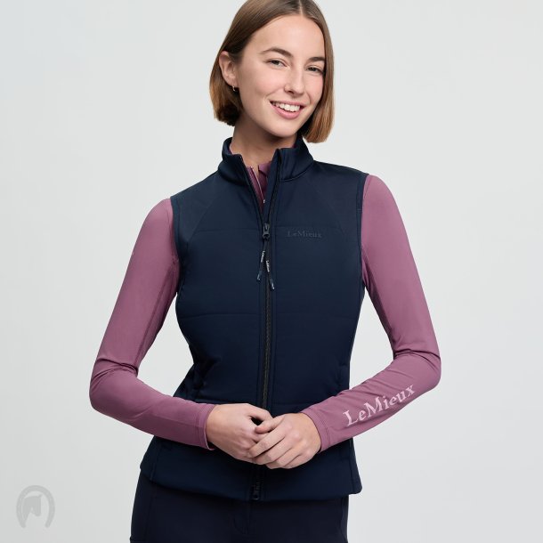 LeMieux SS26 Pamela Gilet Vest Navy
