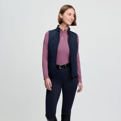 LeMieux SS26 Pamela Gilet Vest Navy