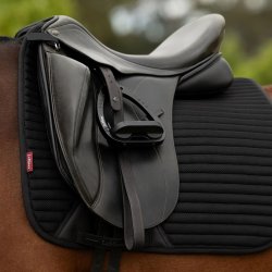 LeMieux SS26 Air-Tek Mesh Dressage Underlag Sort