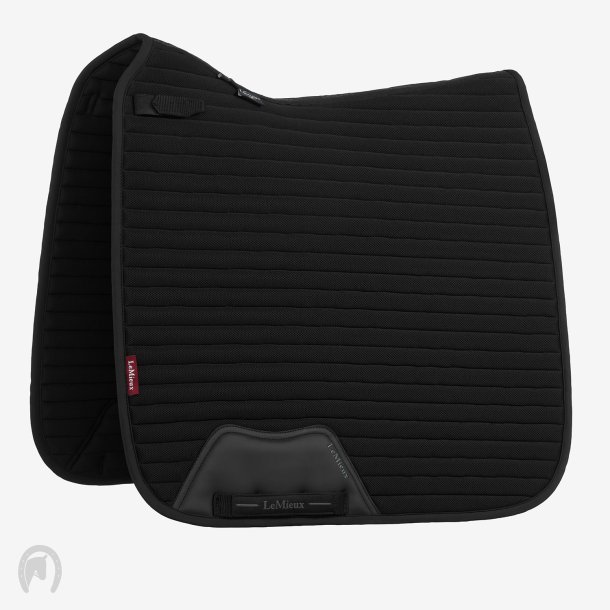 LeMieux SS26 Air-Tek Mesh Dressage Underlag Sort
