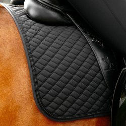 LeMieux Brilliance Square Dressur Underlag Sort