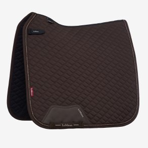 LeMieux Brilliance Square Dressur Underlag Espresso