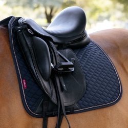 LeMieux Brilliance Square Dressur Underlag Navy