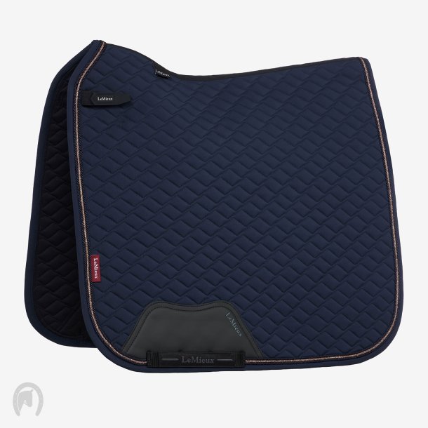 LeMieux Brilliance Square Dressur Underlag Navy