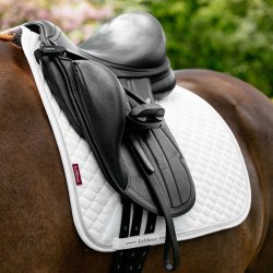 LeMieux Brilliance Square Dressur Underlag Hvid