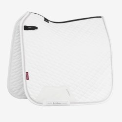 LeMieux Brilliance Square Dressur Underlag Hvid