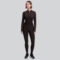 LeMieux Brilliance Fuldgrip Ridebukser Espresso