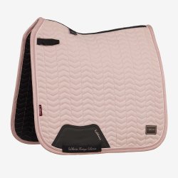 LeMieux Heritage Herringbone Dressur Underlag Wild Rose 