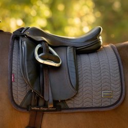 LeMieux Heritage Herringbone Dressur Underlag Cocoa
