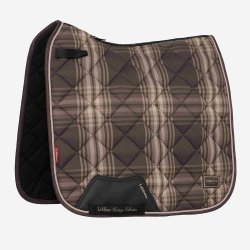 LeMieux Heritage Check Dressur Underlag Cocoa 