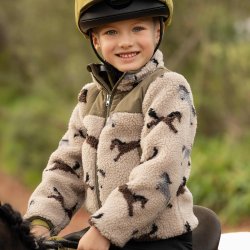 LeMieux Mini Theo Pony Fleecetr�je Willow Green