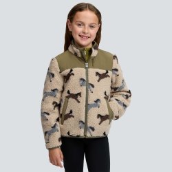 LeMieux Mini Theo Pony Fleecetr�je Willow Green