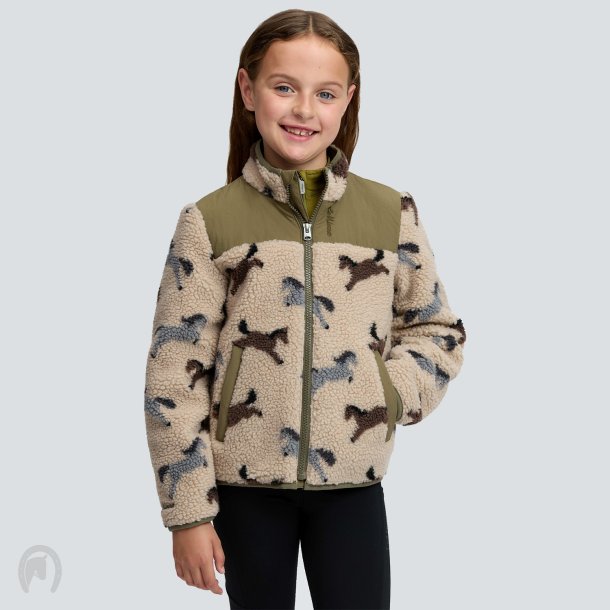 LeMieux Mini Theo Pony Fleecetr�je Willow Green