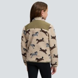 LeMieux Mini Theo Pony Fleecetr�je Willow Green