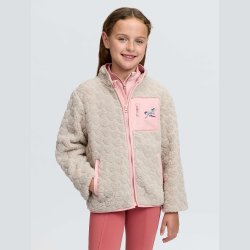 LeMieux Mini Thora Heart Fleecetr�je Stone 
