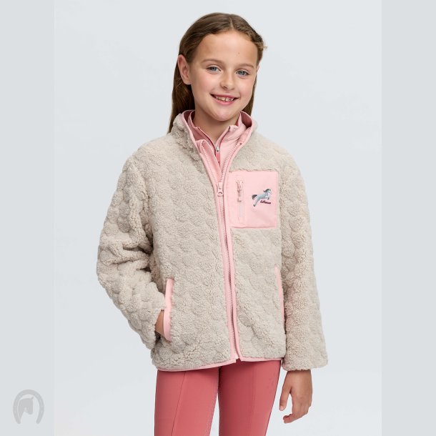 LeMieux Mini Thora Heart Fleecetr�je Stone 
