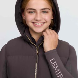 LeMieux Young Rider Joey Hodded Gilet Vest Cocoa