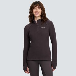 LeMieux AW26/27 Frances Quarter Zip Fleece Cocoa