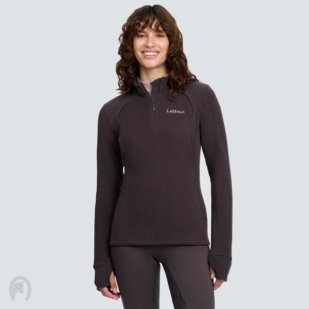 LeMieux AW26/27 Frances Quarter Zip Fleece Cocoa