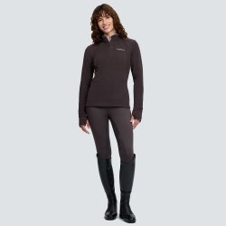 LeMieux AW26/27 Frances Quarter Zip Fleece Cocoa
