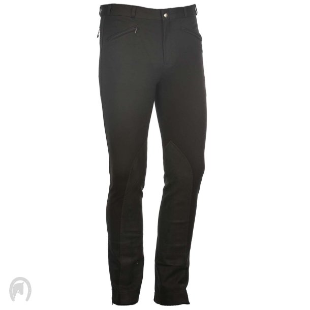 Eques Herre Jodhpurs Ridebukser Sort - Knskind