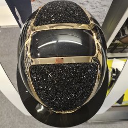 KASK Star Lady VG11 Pure Shine Black - Crystal Swarovski Midtnight Black