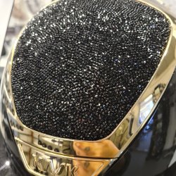 KASK Star Lady VG11 Pure Shine Black - Crystal Swarovski Midtnight Black