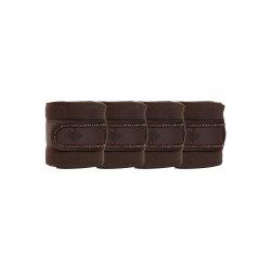 Kentucky Pearls Fleecebandager Brun - 4stk