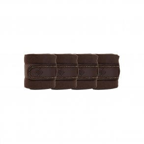 Kentucky Pearls Fleecebandager Brun - 4stk