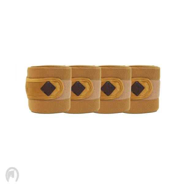 Kentucky Velvet Fleecebandager Mustard- 4stk