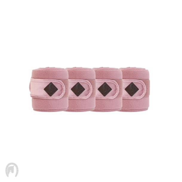 Kentucky Velvet Fleecebandager Old Rose- 4stk
