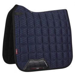 LeMieux Carbon Mesh Dressur Underlag - Navy