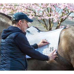 LeMieux ProSport Competition Dressage Square Underlag Hvid