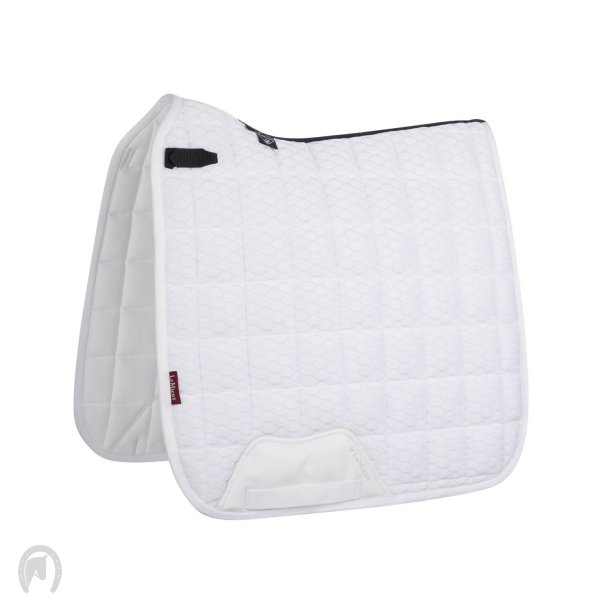 LeMieux Carbon Mesh Dressur Underlag - Hvid