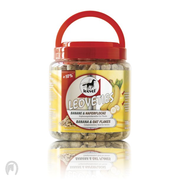 Leoveties Godbidspand Banan &amp; Havregryn 1,1kg