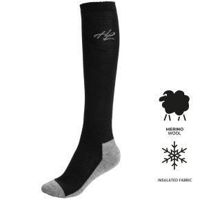 K�llquist Horse Life Merino Vinter Ridestr�mper Sort/Gr�