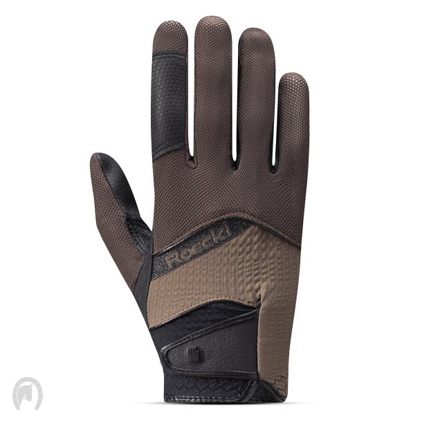 Roeckl Millero Ridehandske Dark Mocha/Chocko