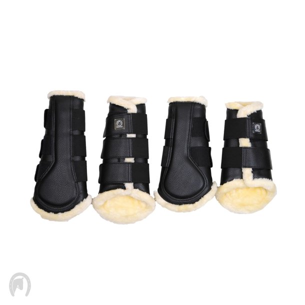 Montar Protection boots Tech leather Sort