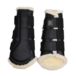 Montar Protection boots Tech leather Sort