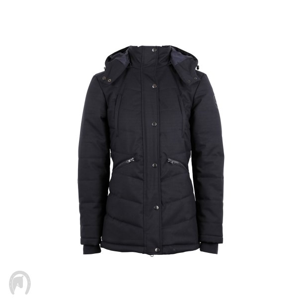 Montar Dicte Kort Vinterjakke Navy