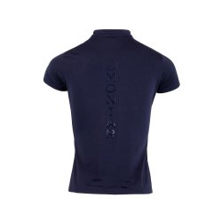 Montar Melanie polo logo back vertica Navy
