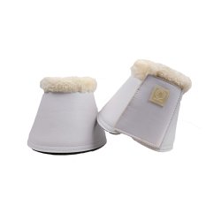 Montar PU leather Klokker smooth set2 Hvid