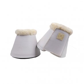 Montar PU leather Klokker smooth set2 Hvid