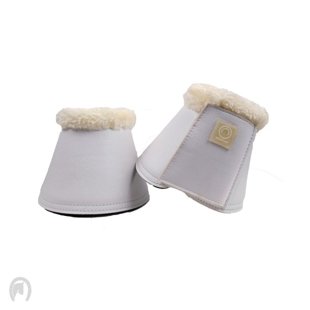 Montar PU leather Klokker smooth set2 Hvid