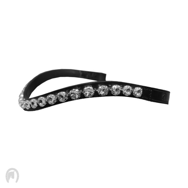 OS Rivoli 10mm Crystal Feelgood Pandebnd Sort/Full