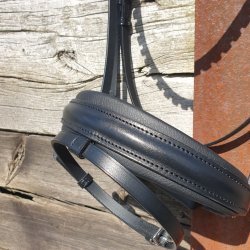 OS Warendorf Feelgood Trense Sort Rivoli 12mm Lt. Col Topaz