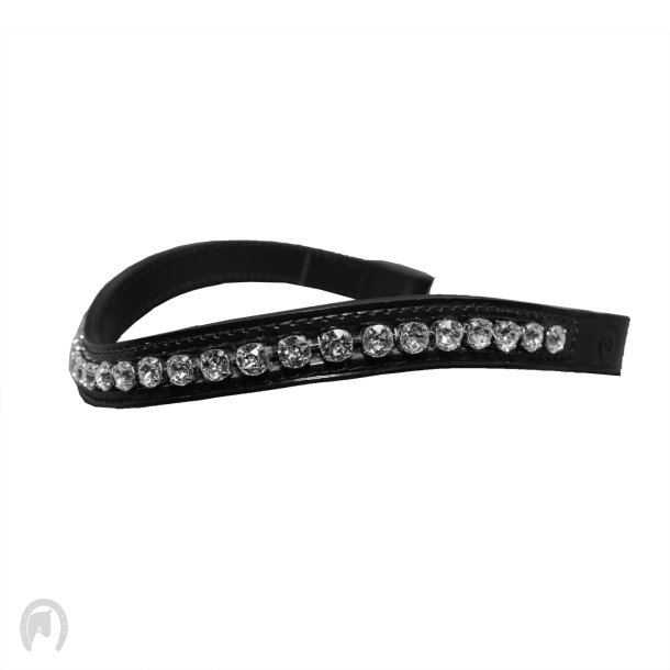 OS Pandbnd Feelgood Tiffany XL 8mm Crystal/Sort lder